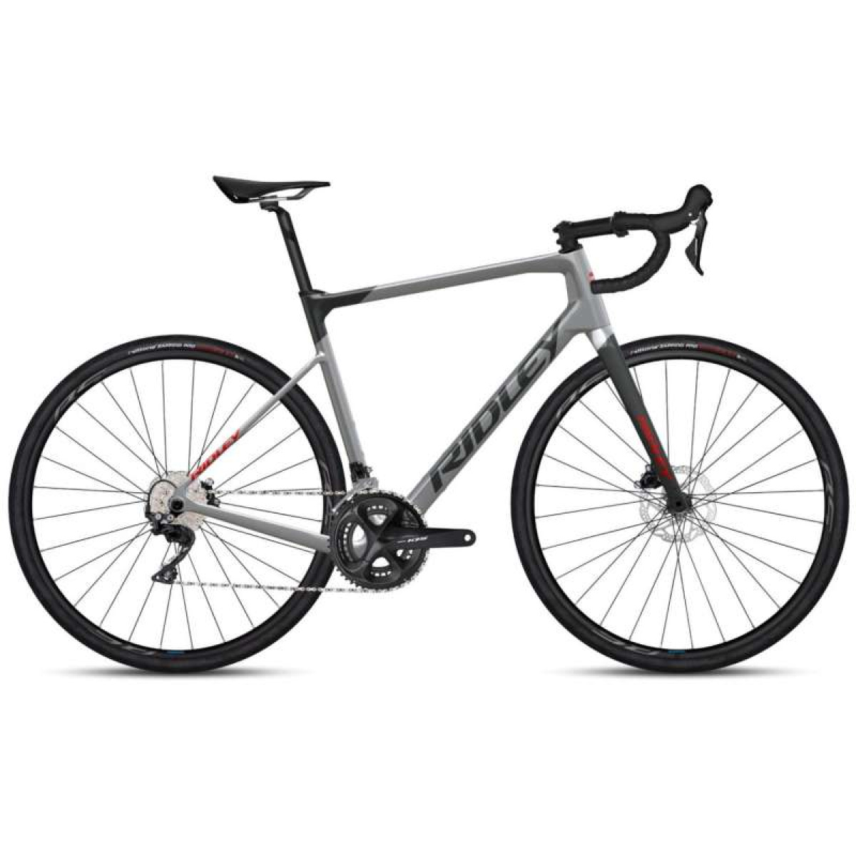 Ridley Grifn carbon 105 Di2 12 speed cockpit stuur- Matt Grey